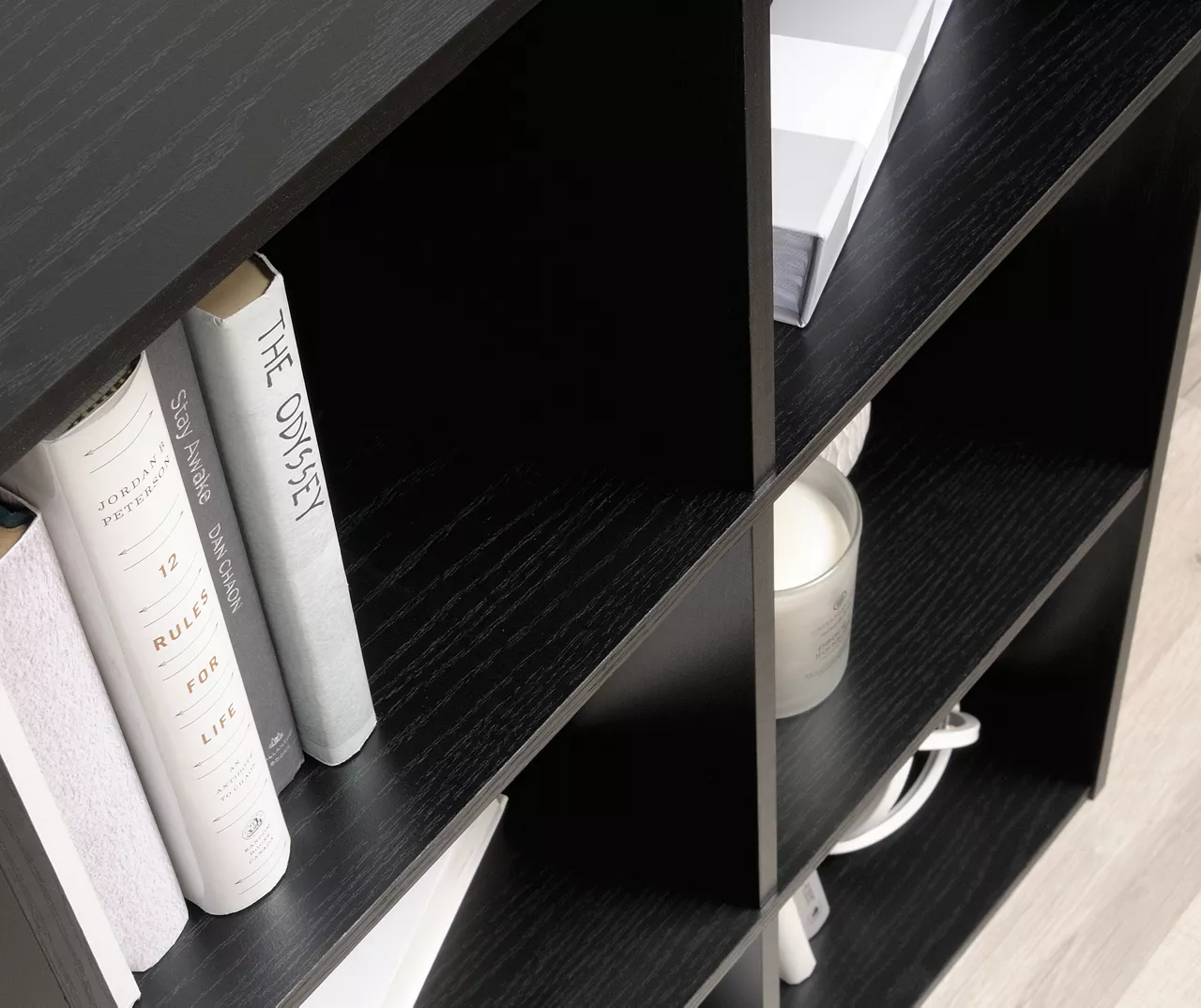 Black Oak 6-Cube Storage Organizer - Image 5