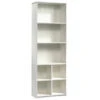 Soft White 5-Shelf Storage Organizer