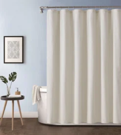 Real Living Microfiber Shower Curtain -Household products sale 810499600