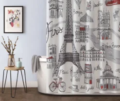 Real Living Microfiber Shower Curtain -Household products sale 810499681