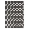 Real Living Gray Zion Trellis Rug