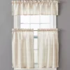 Taupe Ronan Valance & Tier 3-Piece Curtain Set
