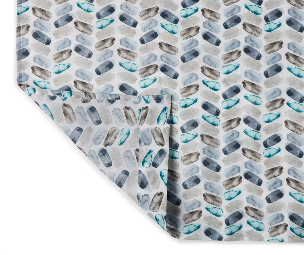 Walden Geometric Valance & Tier 3-Piece Curtain Set - Image 3