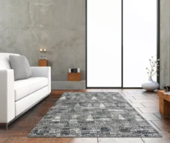 Real Living Aspen Blue Rug -Household products sale 810513890 2