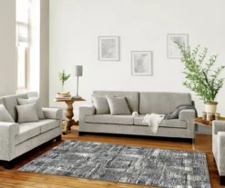 Real Living Aspen Blue Rug -Household products sale 810513891 2 1