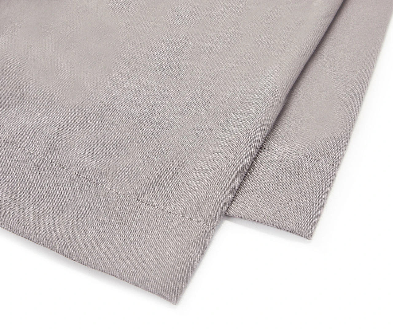 Aqua & Gray Stripe King 14-Piece Reversible Comforter Set - Image 4