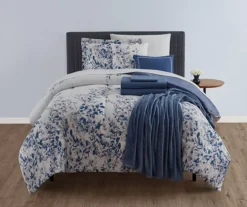 Real Living Blue Floral Comforter Set