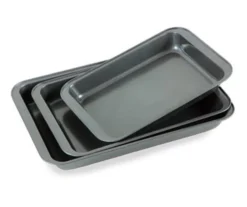 Non-Stick 3-Piece Roasting Pan Set