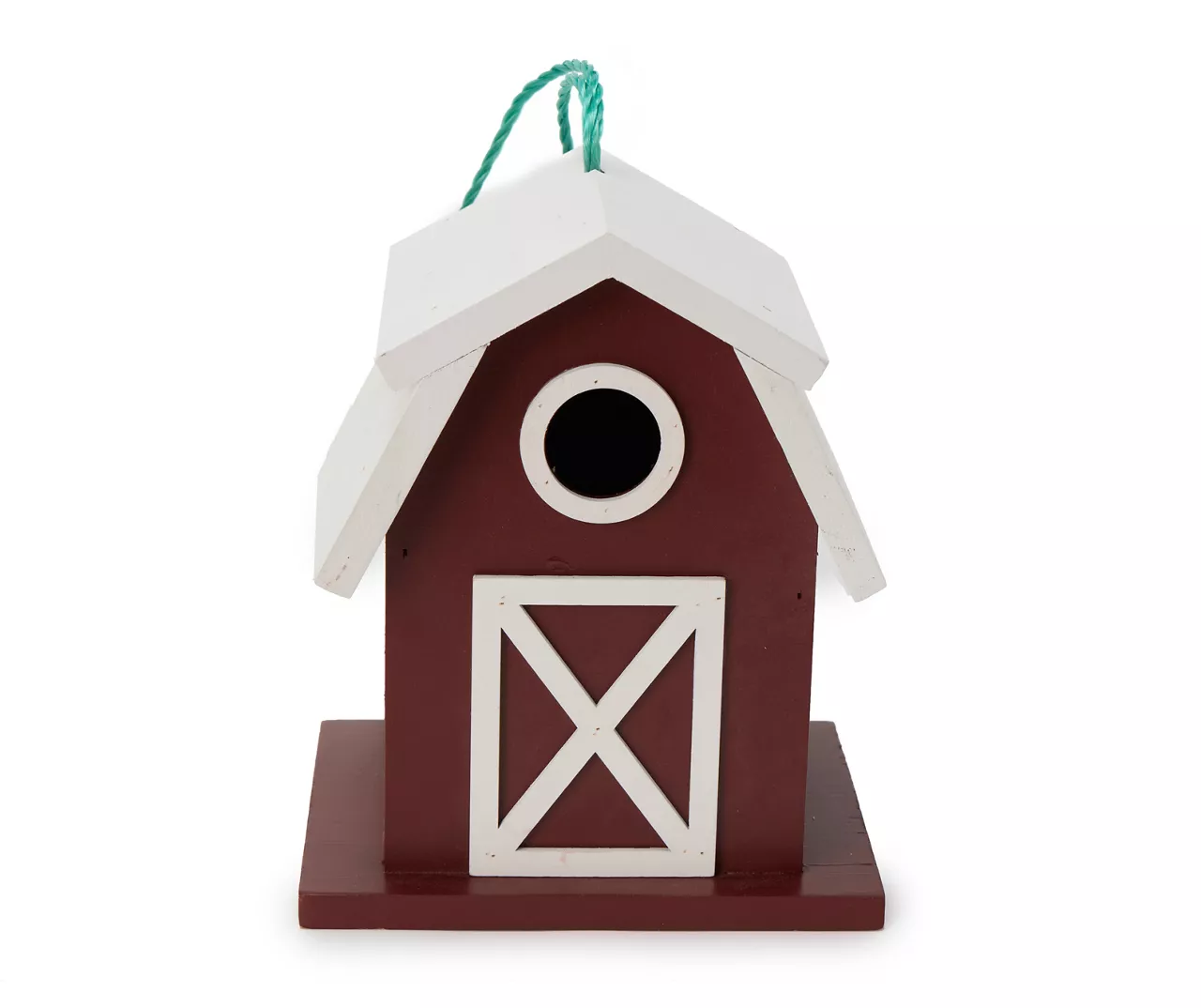 Red Barn Suet Cake Holder Bird House - Image 2