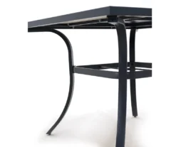 Rome Wood Look Tile Patio Dining Table -Household products sale 810557270 4