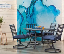 Rome Wood Look Tile Patio Dining Table -Household products sale 810557270 810557269 9