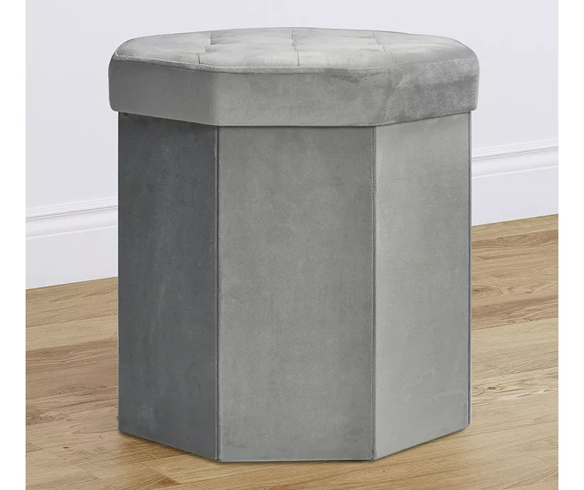 Real Living Geometric Storage Ottoman - Image 3