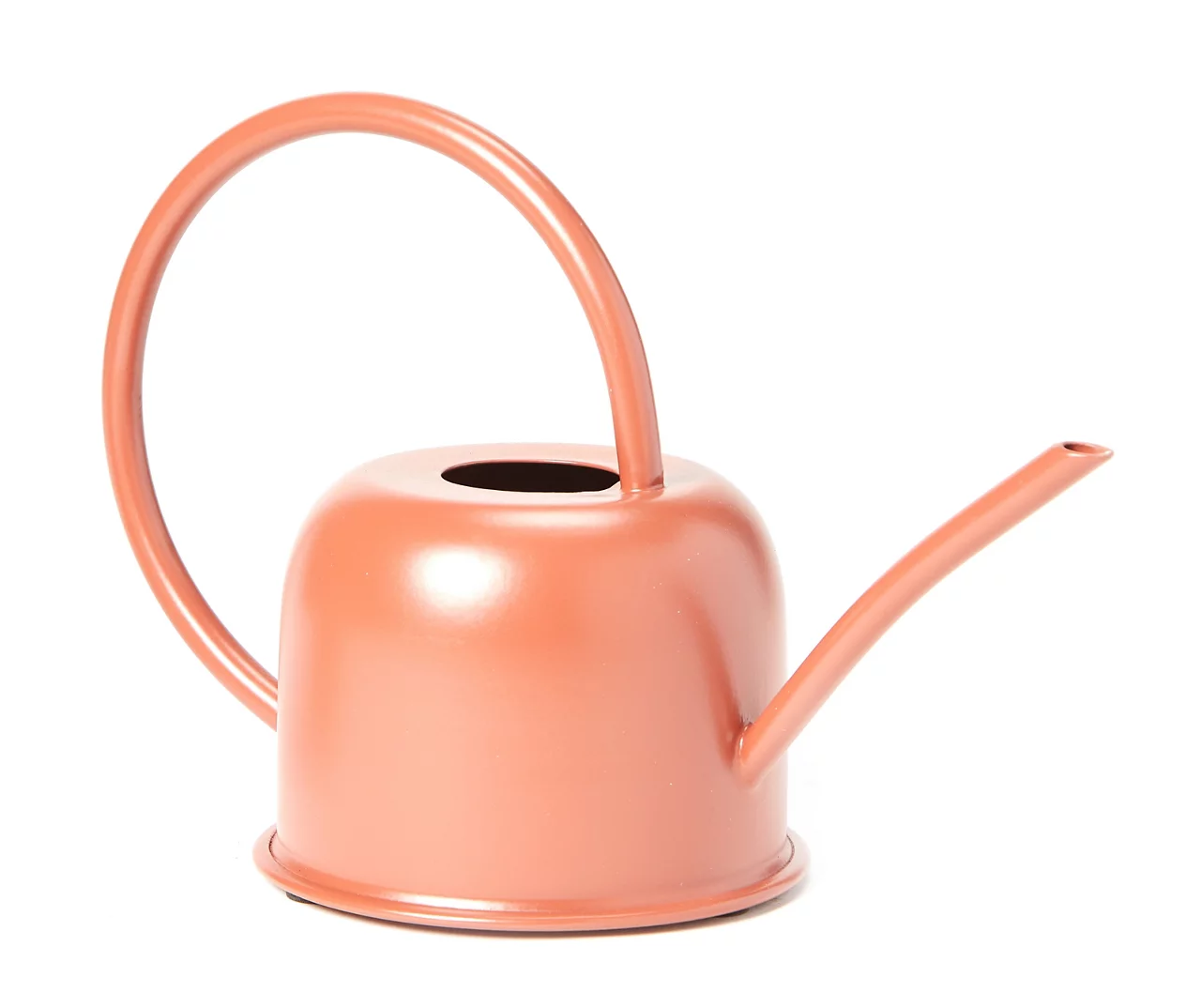 Terra-Cotta Metal Watering Can - Image 2