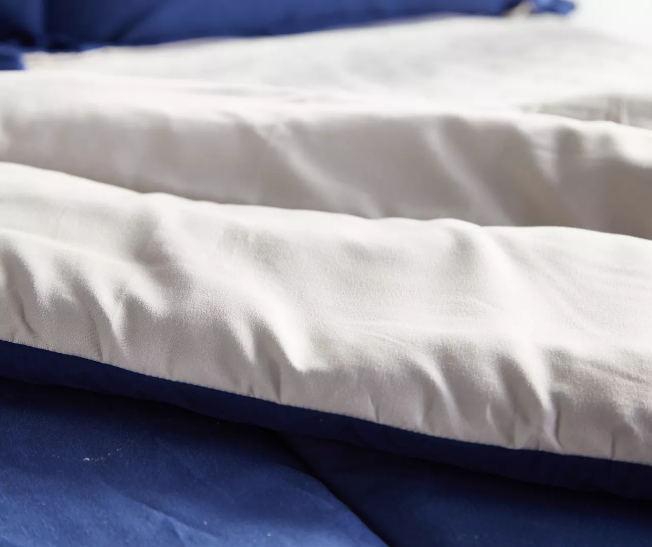 Real Living Navy & Tan Bed-in-a-Bag Set - Image 6