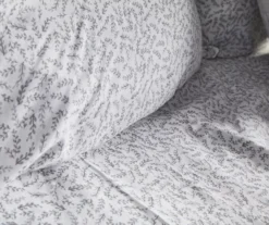 Red & Gray Floral Bed-in-a-Bag Full 14-Piece Bedding Set -Household products sale 810593100 810593107 810593106 810594273 A8 6