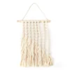 Zenspired Beige Tiered Woven Wall Decor