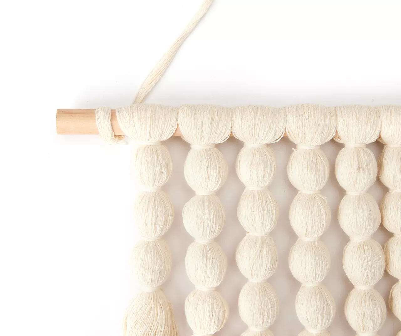 Zenspired Beige Tiered Woven Wall Decor - Image 2