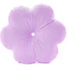 Euphoric Expression African Violet Flower Shaped Throw Pillow