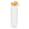 Frosted Glass Water Bottle, 33 Oz.