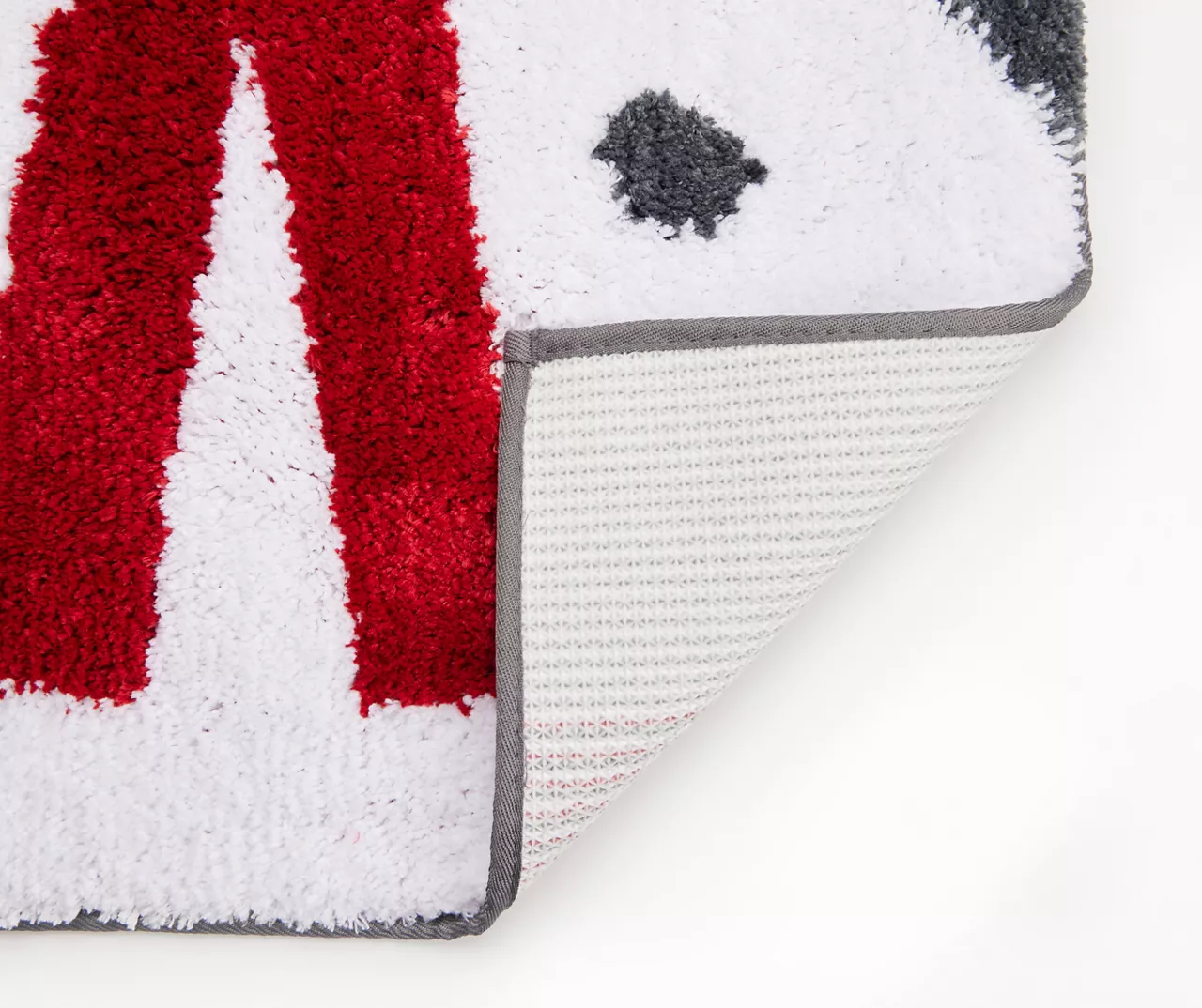 Red & Gray Snowman Toilet Topper & Contour Rug Set - Image 3