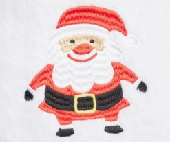 Bright White & Red Santa 4-Piece Towel Set -Household products sale 810619384 A8 2